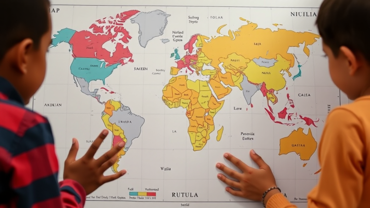 Children’s Inner Maps of the Word Refugee Reveal a Sharp Divide Between Host and Displaced Students