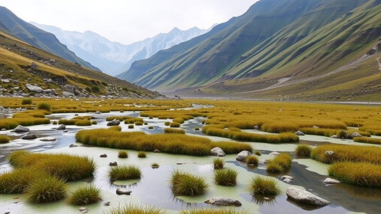 Alpine Wetland in China Yields Distinctive Genetic Signature in DNA Polymerase Genes
