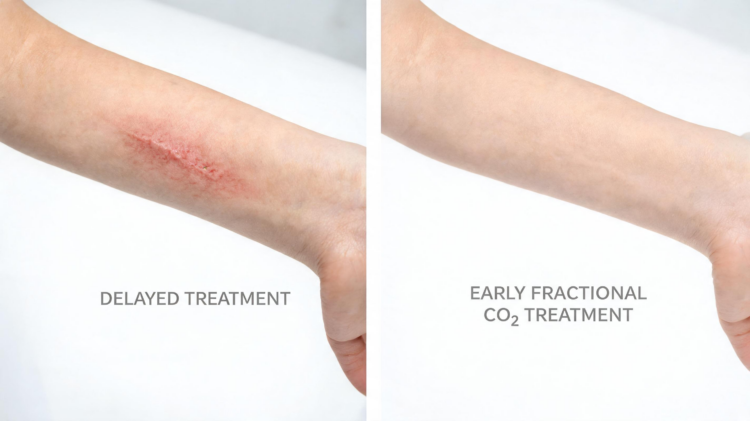 Timing Is Everything: Early Fractional CO2 Laser Treatment Shows Clear Edge for Traumatic Scars