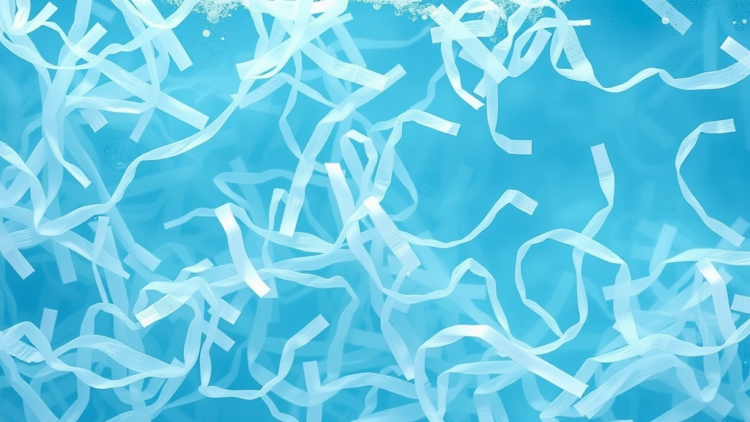 Engineered Enzyme Shreds Plastic in Seawater at Room Temperature
