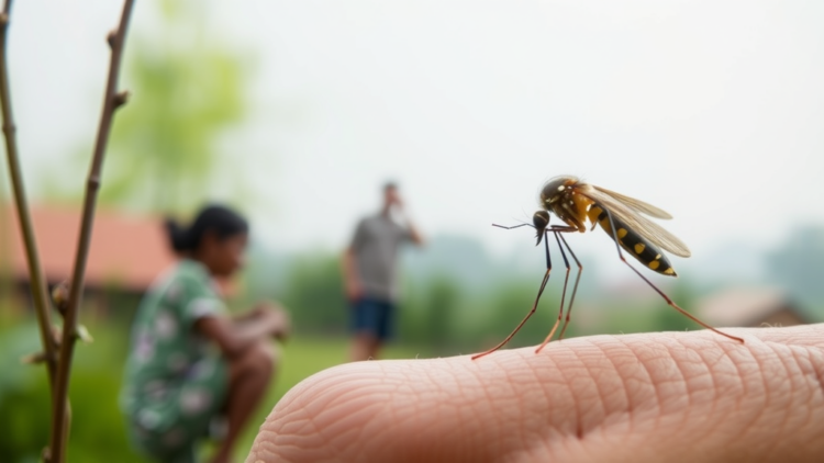 Mosquito Spit Antibodies Put a New Repellent Trial in Myanmar to the Test