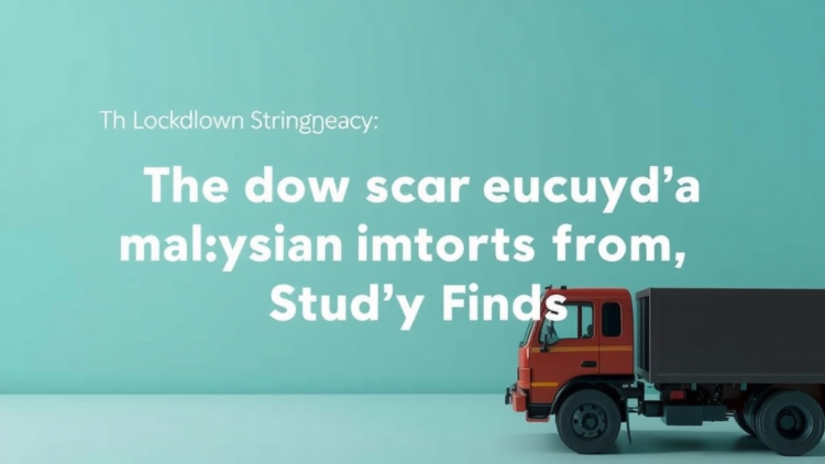 Lockdown Stringency Squeezed Malaysia’s Imports from China, Study Finds
