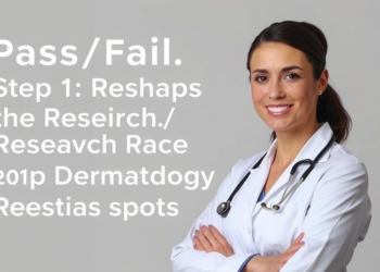 Pass/Fail Step 1 Reshapes the Research Race for Top Dermatology Residency Spots