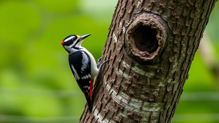 Woodpeckers Reveal Hidden Bird Hotspots in Poland’s Rural Parks