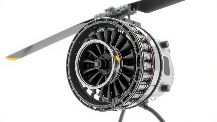 Helicopter Engine Digital Model Hits Near-Perfect Accuracy Despite Scarce Flight Data