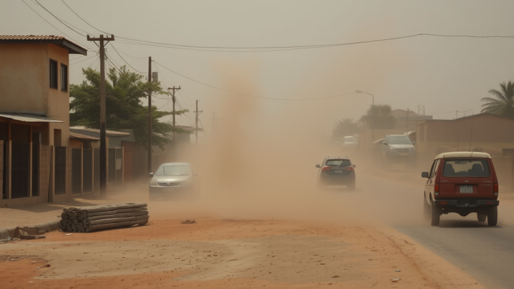 Dust From Unpaved Roads Drives Dangerous Particle Pollution in Nigerian City
