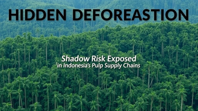 Hidden Deforestation: Shadow Risk Exposed in Indonesia’s Pulp Supply Chains