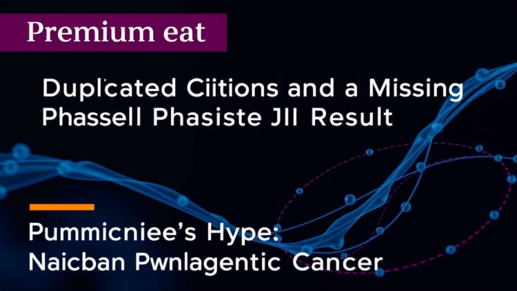 Duplicated Citations and a Missing Phase III Result Cloud Review of Nanocarrier Hype in Pancreatic Cancer