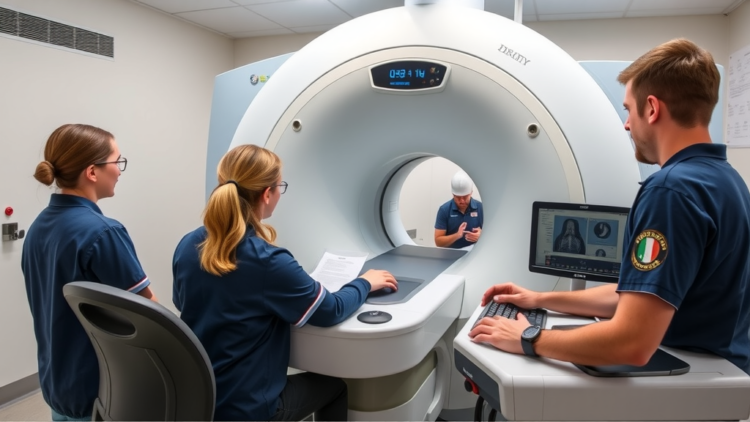 Students Take the Controls of a Real MRI Scanner in Hands-On Australian Training Program
