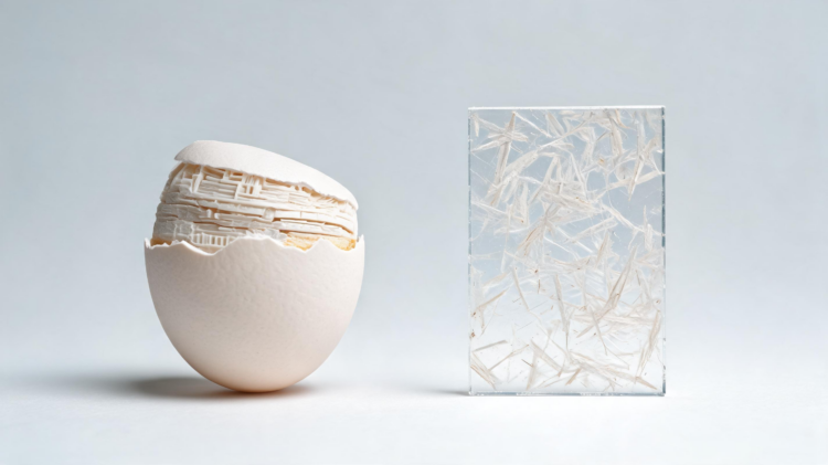 Mechanical properties of eggshell and paper-based epoxy hybrid bio-composites: a study toward biomedical applications