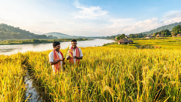 New Rice Varieties Show Stable, High Yields Across Assam’s Flood-Prone Landscapes