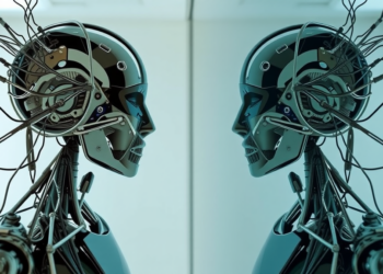 Mirror Trick Lets AI Learn Messy Networks Without Any Labels