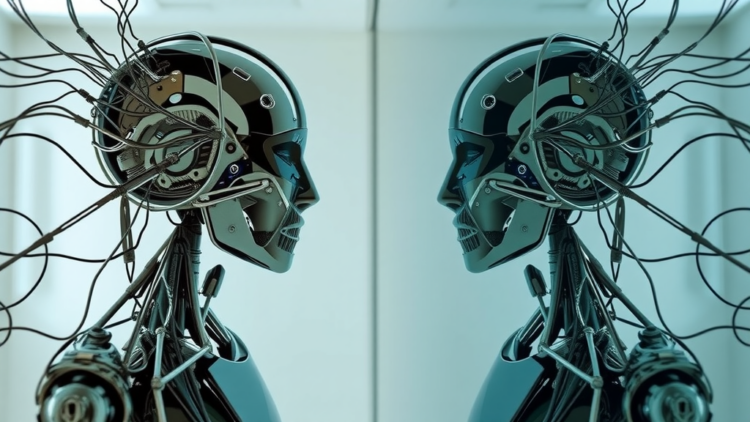 Mirror Trick Lets AI Learn Messy Networks Without Any Labels