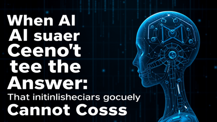 When AI Cannot See the Answer: The Mathematical Limit That Optimisation Cannot Cross
