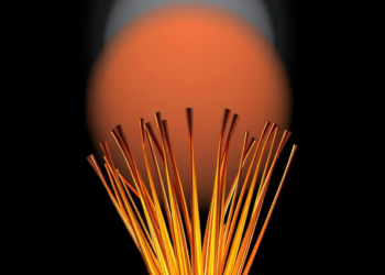 CoSi Semimetal Wires Beat Copper by Getting Better as They Shrink