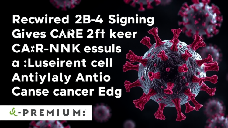 Rewired 2B4 Signal Gives CAR-NK Cells a Lasting Anti-Cancer Edge