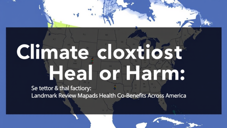 Climate Actions That Heal or Harm: Landmark Review Maps Health Co-Benefits Across North America
