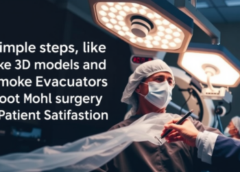 Simple Steps Like 3D Models and Smoke Evacuators Boost Mohs Surgery Patient Satisfaction