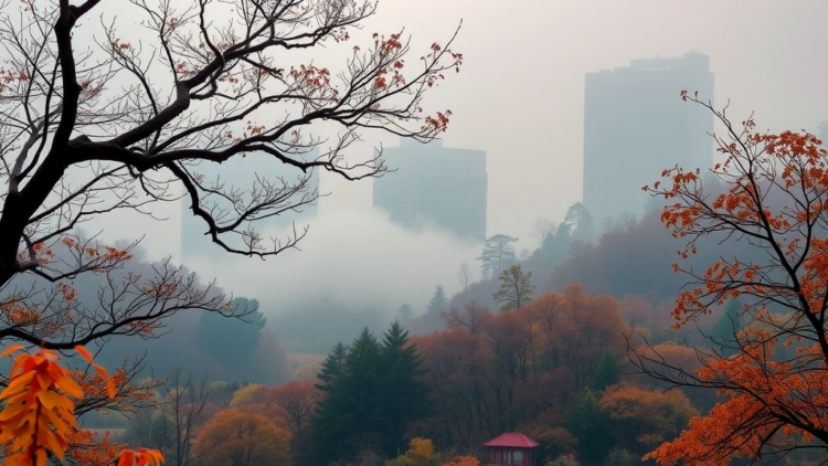 When Heat Meets Smog: Ozone During Heatwaves Shifts Autumn Timing in China’s Forests