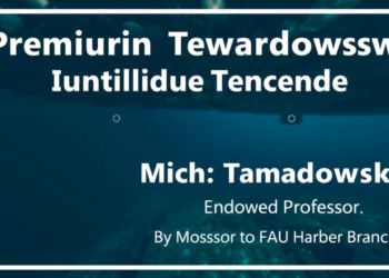 Optical Oceanographer Michael Twardowski Named First Edwin A. Link Endowed Professor at FAU Harbor Branch