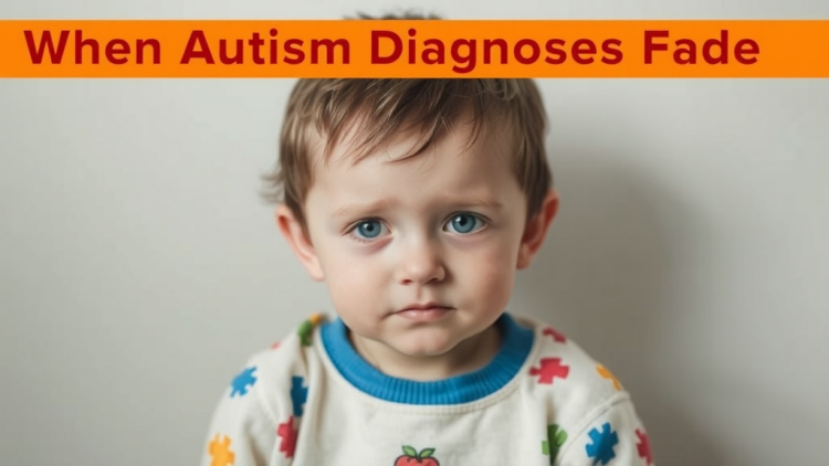 When Autism Diagnoses Fade: Early Intervention and Milder Symptoms Mark Children Who Lose the Label
