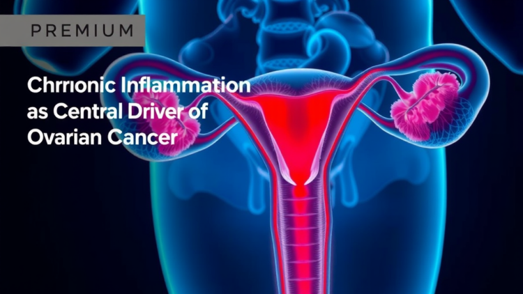 Chronic Inflammation Emerges as a Central Driver of Ovarian Cancer Progression