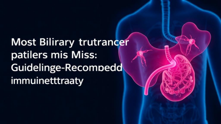 Most Biliary Tract Cancer Patients in China Miss Guideline-Recommended Immunotherapy, Survey Finds