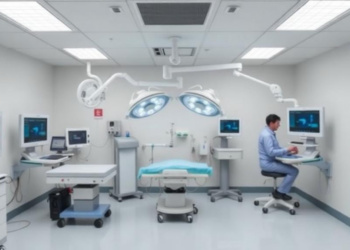 Automated Time-Sensitive Networking Brings Deterministic Delays to Connected Operating Rooms