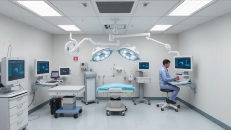 Automated Time-Sensitive Networking Brings Deterministic Delays to Connected Operating Rooms