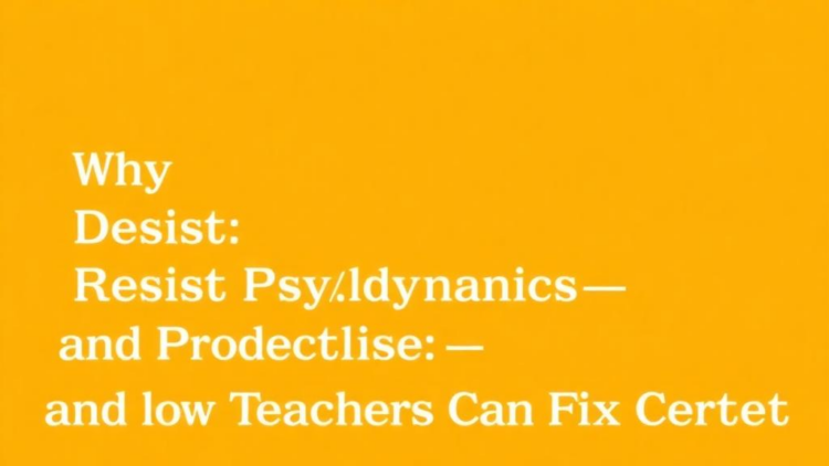 Why Psychiatry Residents Resist Psychodynamics—and How Teachers Can Fix It