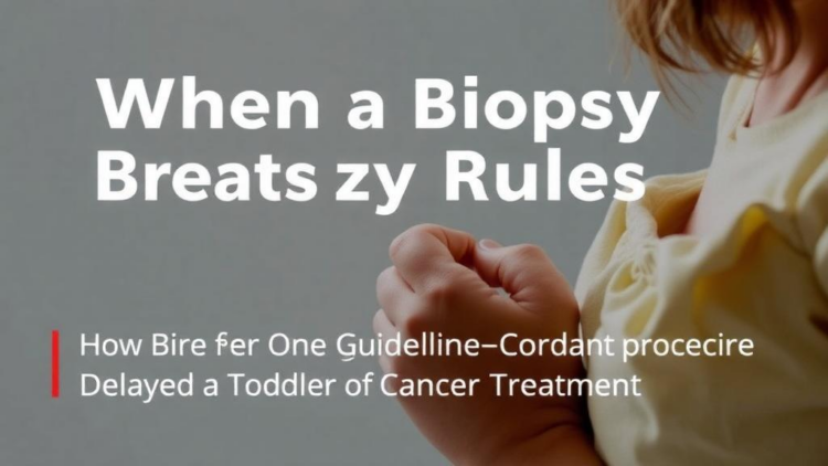 When a Biopsy Breaks the Rules: How One Guideline-Discordant Procedure Delayed a Toddler’s Cancer Treatment