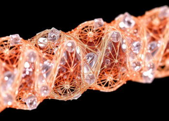 Twisted Crystals Emerge From Hidden Strain in Layered Perovskite Nanoribbons