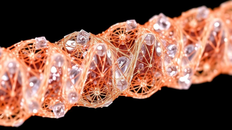 Twisted Crystals Emerge From Hidden Strain in Layered Perovskite Nanoribbons