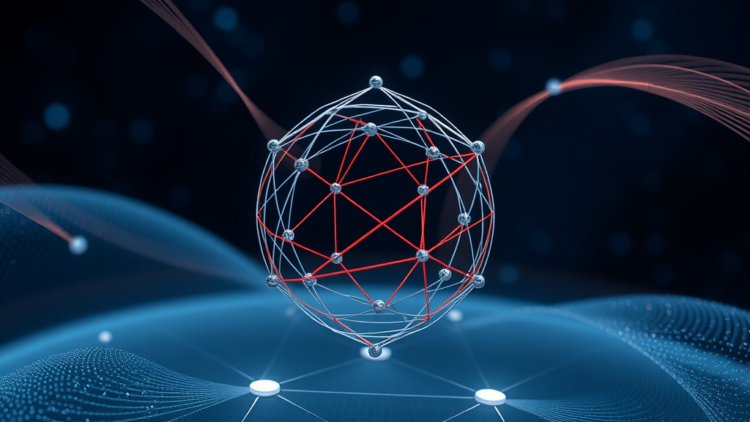 Quantum Geometry and Teleportation Bound Together in a Two-Spin System
