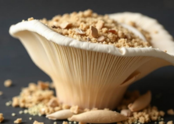 Spray-Dried Bacterial Starter Cultures Turn Oyster Mushroom Fermentation Into a GABA-Rich Functional Food