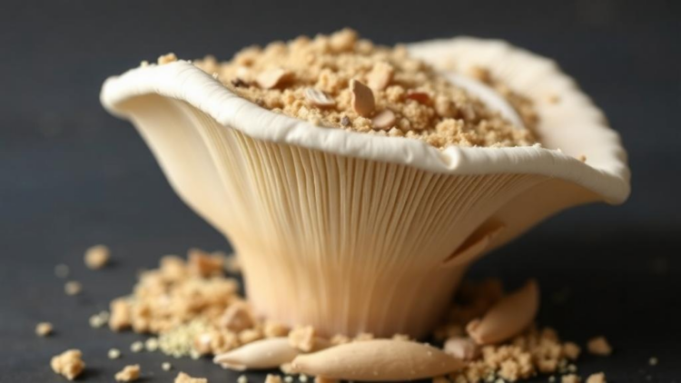 Spray-Dried Bacterial Starter Cultures Turn Oyster Mushroom Fermentation Into a GABA-Rich Functional Food