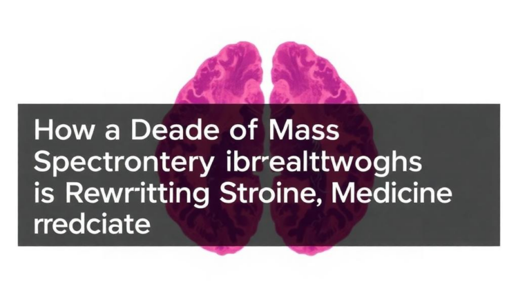 How a Decade of Mass Spectrometry Breakthroughs Is Rewriting Stroke Medicine