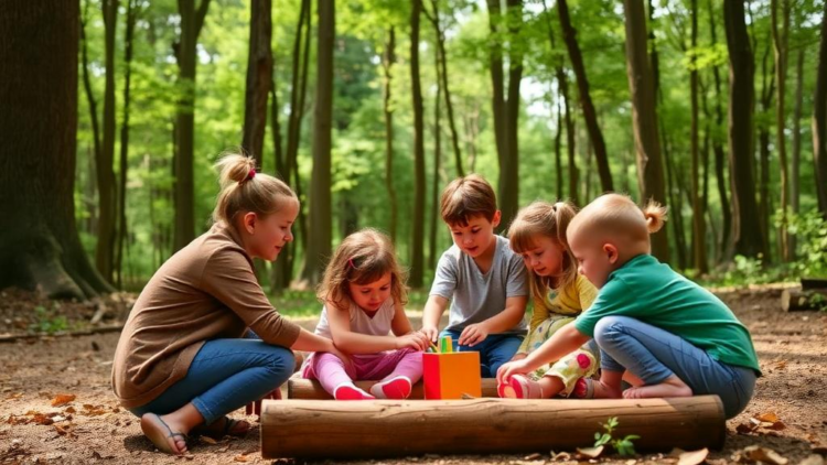 Forest Playgroups Boost Parents as Much as Children, Australian Study Finds
