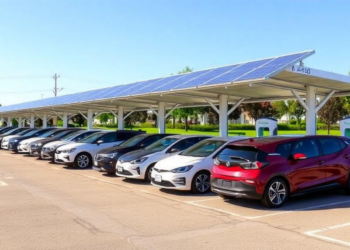 Electric Vehicle Fleets Turn Into Power Plants in New Solar Charging Station Model