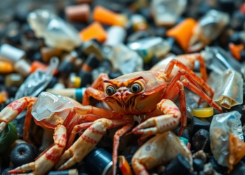 Crustaceans Reveal the Full Toxic Toll of Microplastics and Nanoplastics