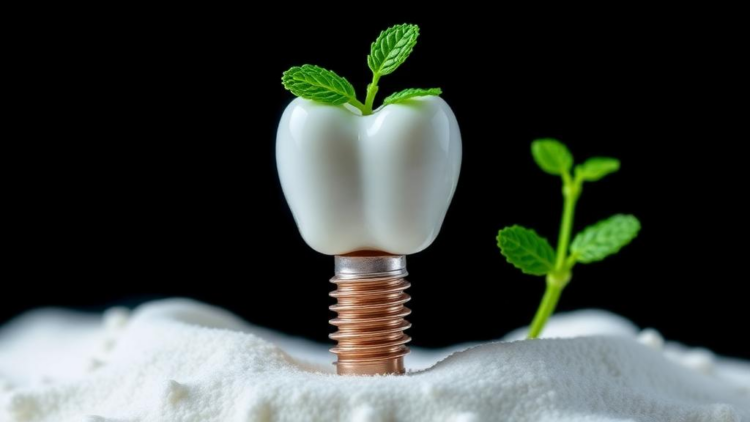 Tiny Plant-Powered Capsules Could Save Failing Dental Implants