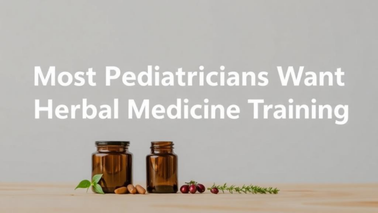 Most Pediatricians Want Herbal Medicine Training, Survey Finds