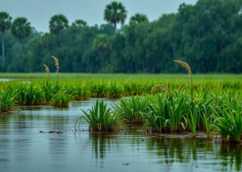 Rain, Not the River, Drives How Fast Louisiana Marsh Grass Decays