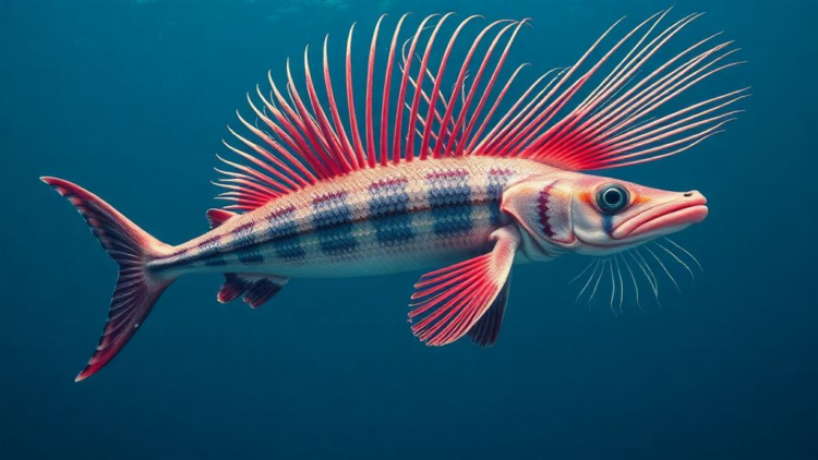Oarfish anatomy revealed: joystick-like fin rays power the giant fish’s strange swimming