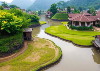 Greening in China and India Reshapes Climate Locally and Across Continents