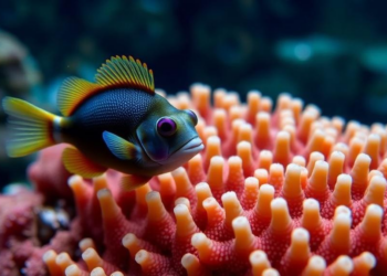 Tiny Damselfish Reshape the Microbial World Inside Reef-Building Corals