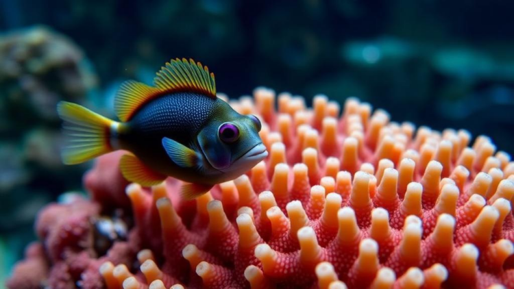 Tiny Damselfish Reshape the Microbial World Inside Reef-Building Corals