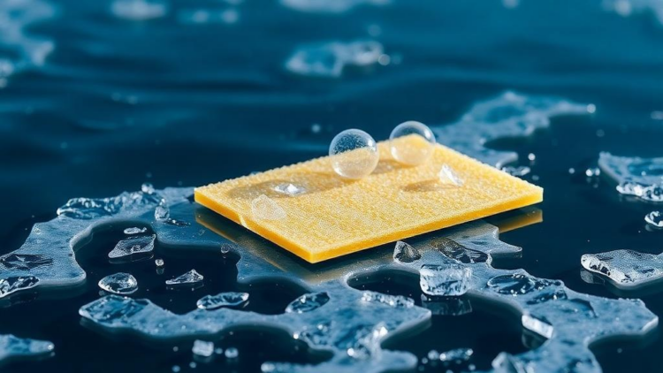 Floating Polymer Sponge Boosts Solar Hydrogen Production with Ice-Templated Design