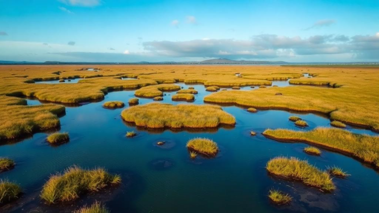 Drones and machine learning map hidden water tables beneath Irish grassland peat