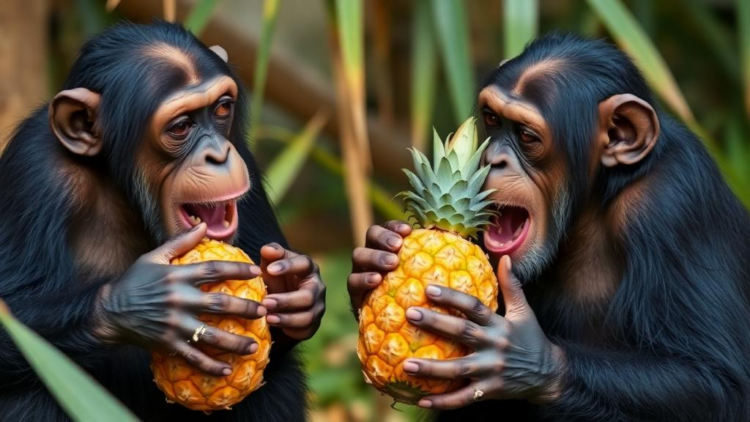 Chimpanzees steal less pineapple from friends and expect loyalty in return